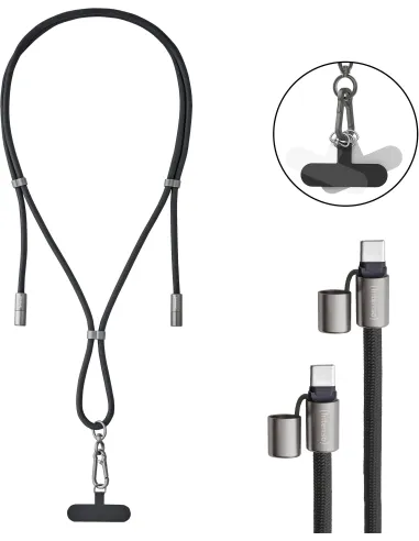 Intenso 7991000 Cable USB-C Trenzado 1.65M Negro