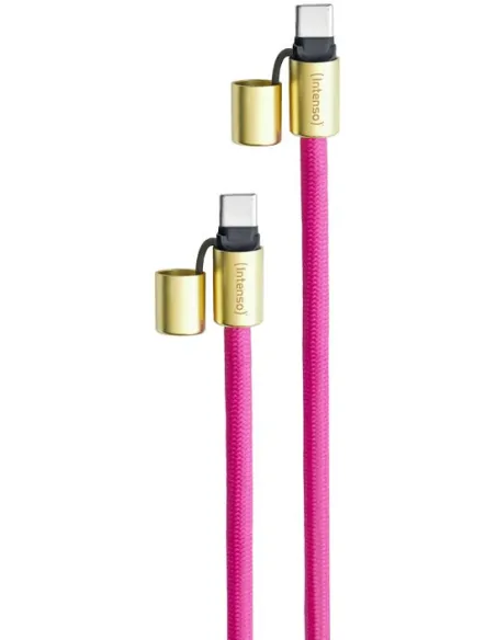 Intenso 7991004 Cable USB-C Trenzado 1.65M Lila