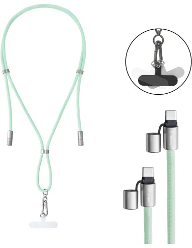 Intenso 7991007 Cable USB-C Trenzado 1.65M Verde