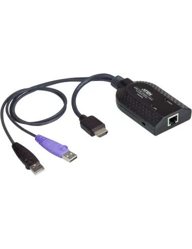 Aten KA7168-AX Adaptador KVM HDMI/RJ-45/USB Negro