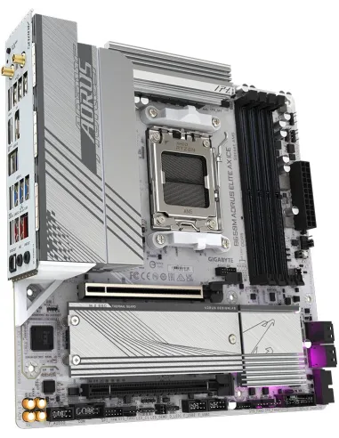 Placa Base Gigabyte B650M AORUS ELITE AX ICE