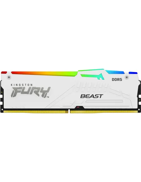 Kingston Fury Beast KF560C36BWEA-32 DDR5 6000MHz 32GB CL36 RGB Blanco