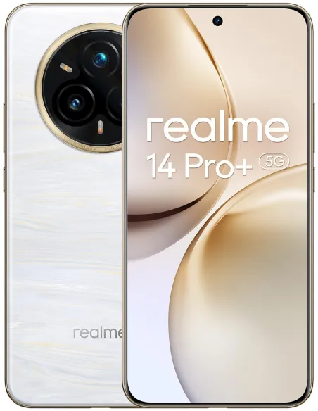 Realme 14 Pro+ 5G 12/512GB Blanco + Cargador 120W