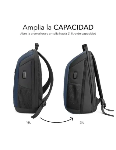 Mochila para Portátiles Subblim Nomad Xpand Air Padding Blue