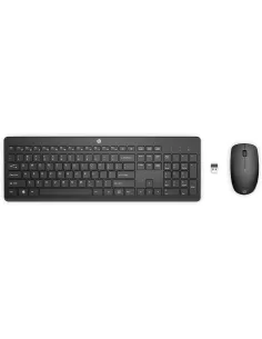 HP 1Y4D0UT Teclado y Ratón Inalámbricos Negros-TECL61350