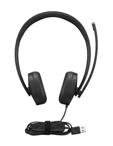 Lenovo 4XD1P83425 Auriculares USB-A Negros