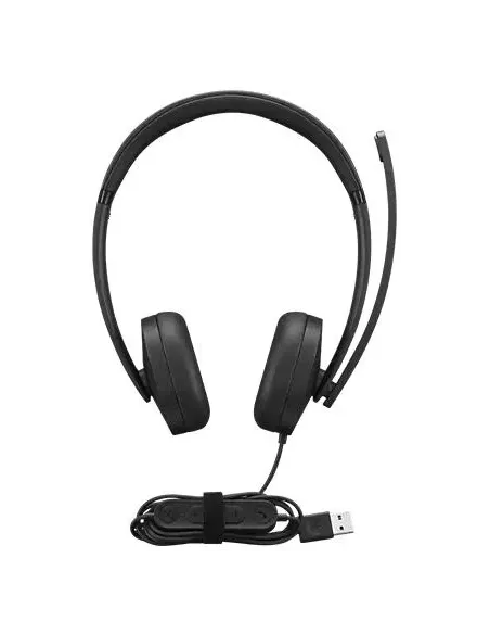 Lenovo 4XD1P83425 Auriculares USB-A Negros