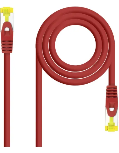 Nanocable 10.20.1900-R Cable de Red RJ45 Cat.6A SFTP LSHZ 1M Rojo