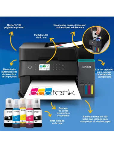 Impresora Multifunción Epson Ecotank ET-3950