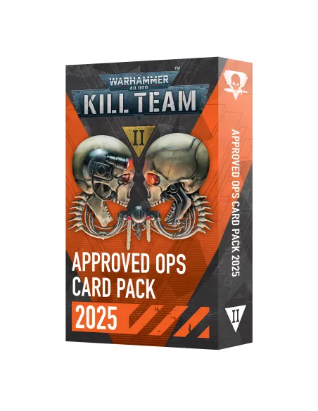 Kill Team: Approved Ops Cards 2025 Inglés Warhammer 40.000