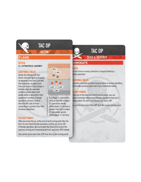 Kill Team: Approved Ops Cards 2025 Inglés Warhammer 40.000