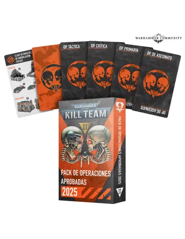 Kill Team: Pack de Operaciones Aprobadas 2025 Warhammer 40.000