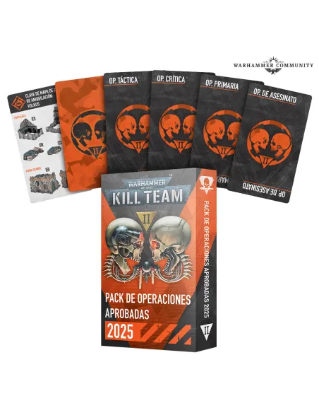 Kill Team: Pack de Operaciones Aprobadas 2025 Warhammer 40.000