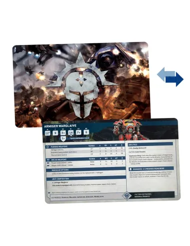 Tarjetas de datos: Imperial Knights Inglés Warhammer 40.000