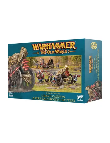 Grand Cannon & Fire Rain Rocket Battery Grand Cathay The Old World Warhammer