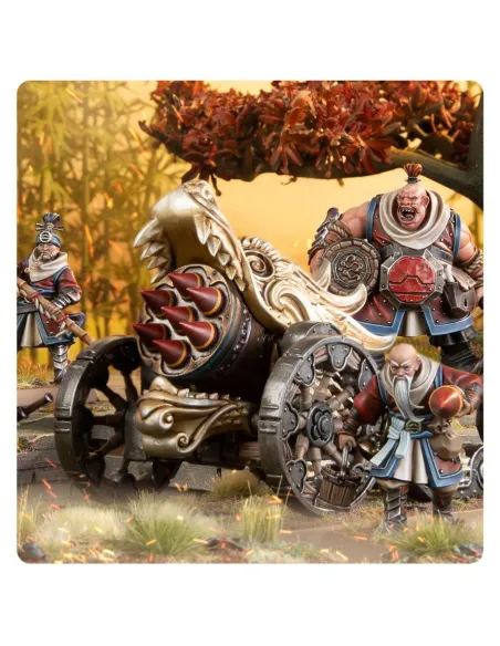 Grand Cannon & Fire Rain Rocket Battery Grand Cathay The Old World Warhammer