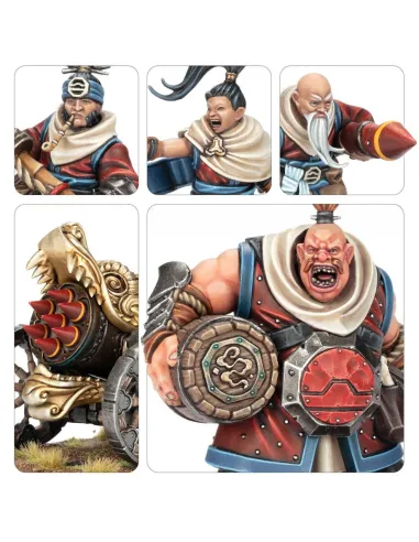 Grand Cannon & Fire Rain Rocket Battery Grand Cathay The Old World Warhammer