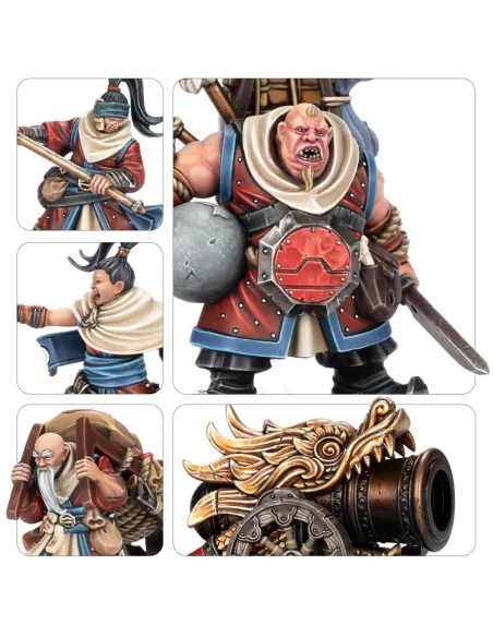 Grand Cannon & Fire Rain Rocket Battery Grand Cathay The Old World Warhammer