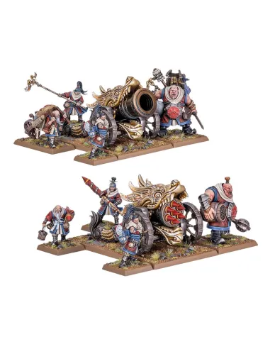 Grand Cannon & Fire Rain Rocket Battery Grand Cathay The Old World Warhammer