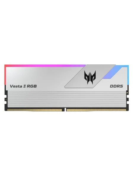 Acer Predator Vesta II RGB DDR5 6000MHz 32GB (2x16GB) CL30 Plata