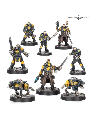 Palanite Enforcer Captains & Sergeants Necromunda Warhammer 40.000