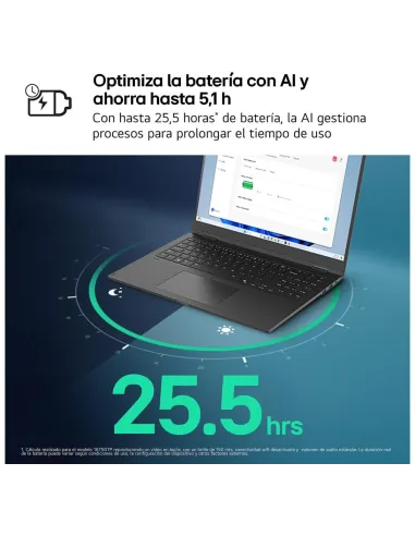 Portátil Ultrabook LG Gram pro 16Z90TS-G.AU99B con 11 Home