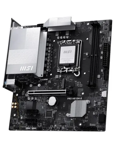 Placa Base MSI PRO H810M-B para socket LGA 1851 y micro ATX