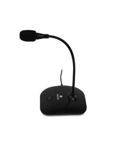 NGS MS-115 Micrófono Sobremesa Negro