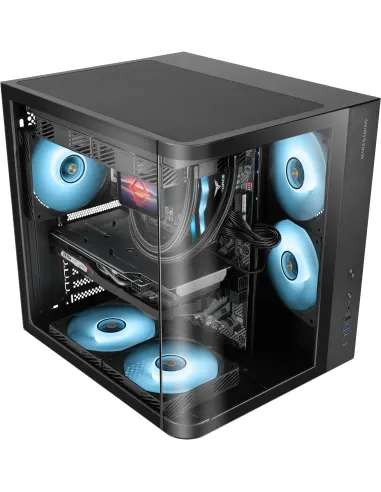 Torre Mars Gaming MC-CURV Negra