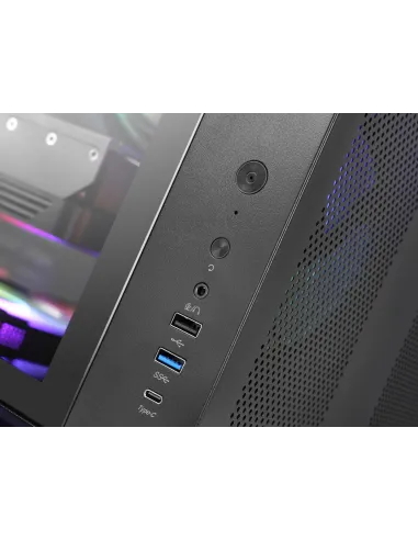 Torre Mars Gaming MC-CURV Negra