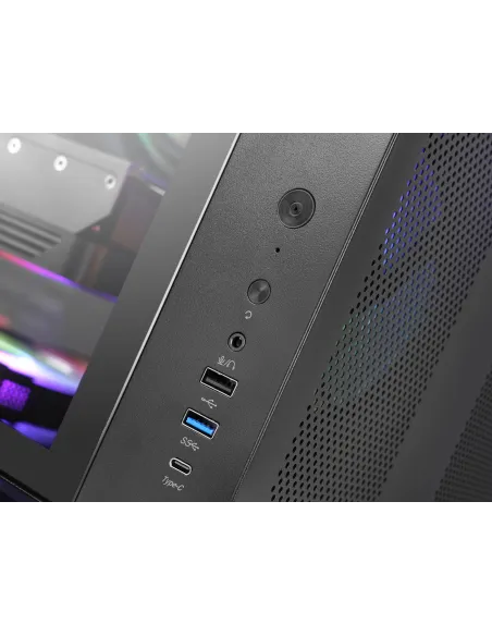 Torre Mars Gaming MC-CURV Negra