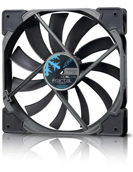 Fractal Design Venturi HF-14 Negro/Gris Ventilador Suplementario de 14cm Negro/Gris