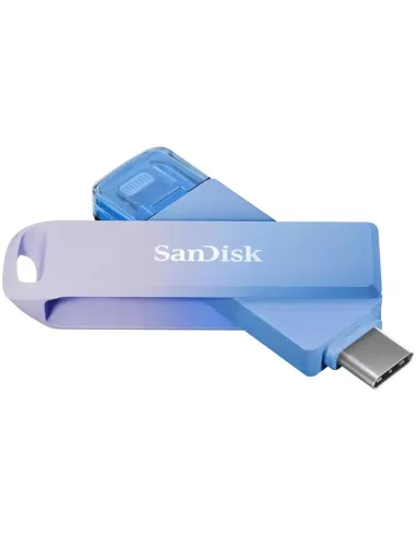 Pendrive Sandisk Creator Phone Drive 128GB Azul Lila