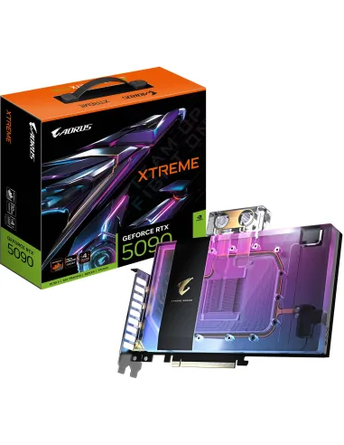 Gigabyte GeForce RTX 5090 AORUS XTREME WATERFORCE WB 32GB GDDR7 Reflex 2 RTX AI DLSS