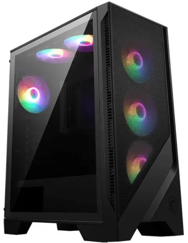 MSI MAG FORGE 120A AIRFLOW Cristal Templado USB 3.2 Negro