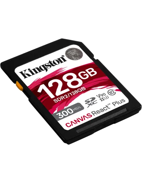 Tarjeta de Memoria Kingston Canvas React Plus SDXC 128GB