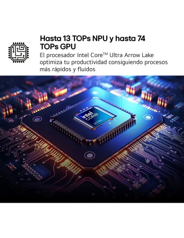 Ordenador Portátil LG Gram 16ZD90T-G.AX78B