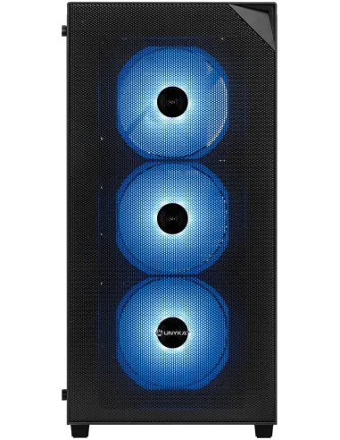 Torre Unyka Revelat Mesh Compact Edition Gaming aRGB Negro