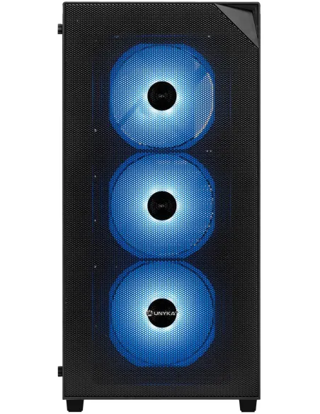 Torre Unyka Revelat Mesh Compact Edition Gaming aRGB Negro