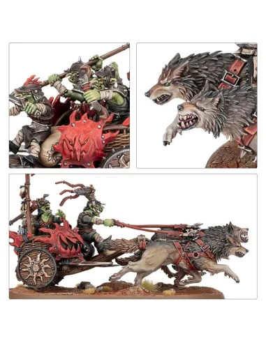 Punta de lanza: Gruñemanada de Kazadorez Gloomspite Gitz Age of Sigmar Warhammer