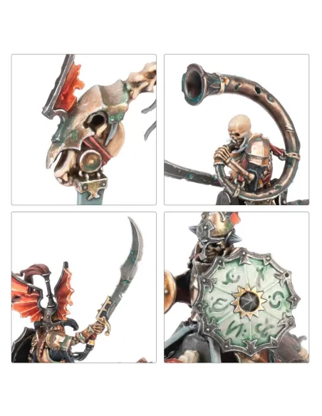 Punta de lanza: Hueste sepulcral Repicahuesos Soulblight Gravelords Age of Sigmar Warhammer