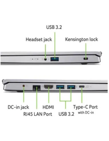 Ordenador Portátil Acer Aspire Go 15 AG15-42P-R0VD