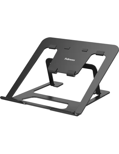 Fellowes Alumia 100138868 Elevador Portátil para Portátiles de hasta 15" Negro