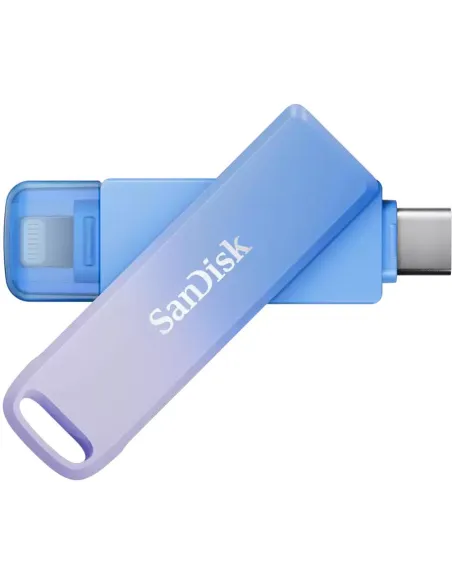 SanDisk Creator Phone Drive 256GB USB-C  Lightning 3.2 Gen 1 (3.1 Gen 1) Azul Lila