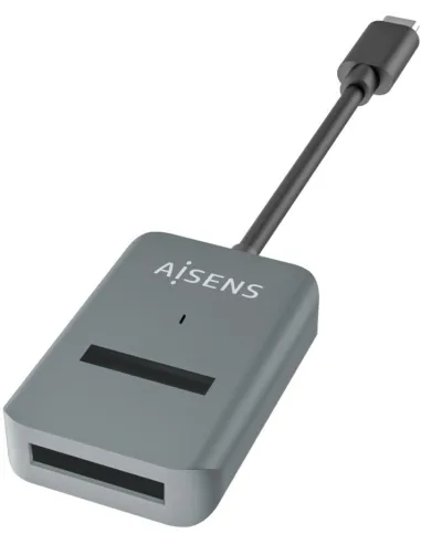 Aisens ASUC-M2D012-GR Docking Station Discos Duros M.2 SATA/NVMe USB-C Gris