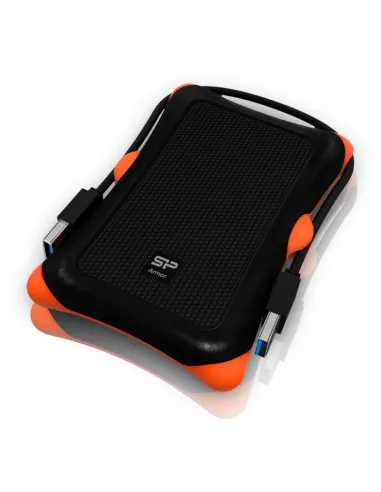 Caja para disco duro externo Silicon Power Armor A30 Negro