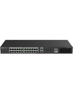 Ruijie Networks RG-ES228GL-SP Switch Gestionado Gigabit Ethernet 26xGbE 24 PoE Negro-NSWSAR0464