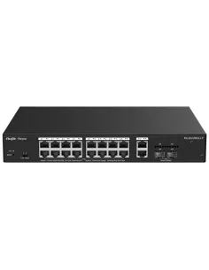 REYEE RG-ES220GS-LP Switch PoE Cloud Gestionable 18xGbE 16 PoE 2xSFP 26 RJ45 10/100/1000Mbps + 2-NSWSAR0463