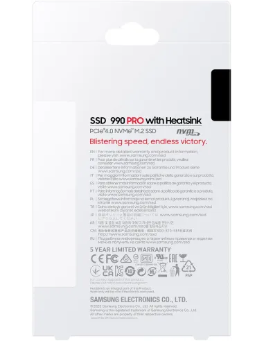 Disco Duro SSD Samsung 990 PRO 4TB