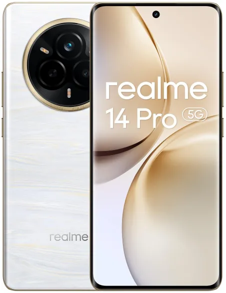 Smartphone Realme 14 Pro 5G 12/512GB Blanco